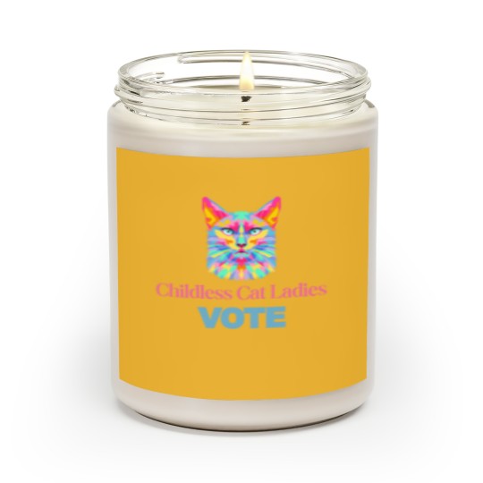 Discover Funny Cat Lady Scented Candles for Childless Adults