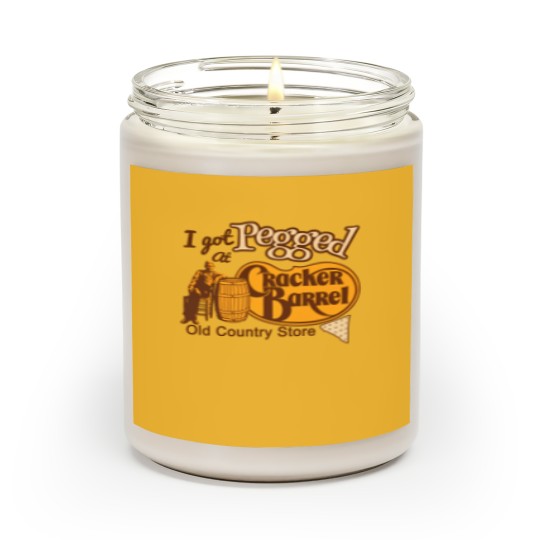Discover I got Pegged at Cracker Barrel Old Country Store Scented Candles, Cracker Barrel Scented Candles