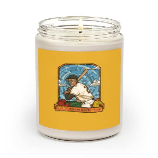 Discover WILLIE MAYS STAINED GLASS - Willie Mays - Scented Candles