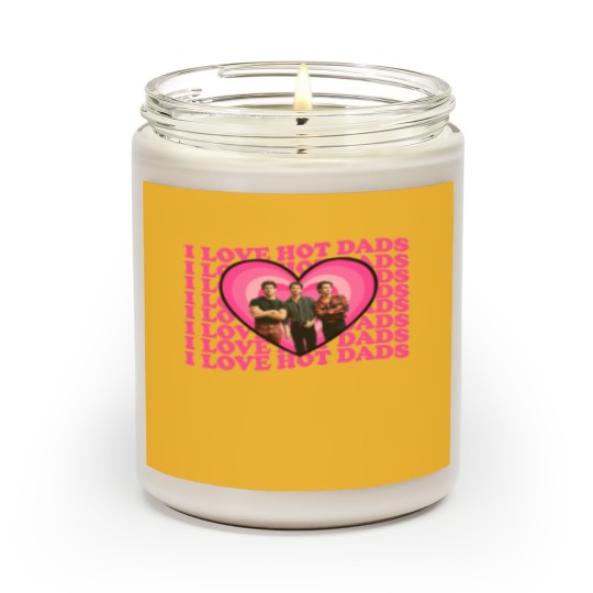 Discover I Love Hot Dads Jonas Brothers  Scented Candles, Jonas Brothers Scented Candles