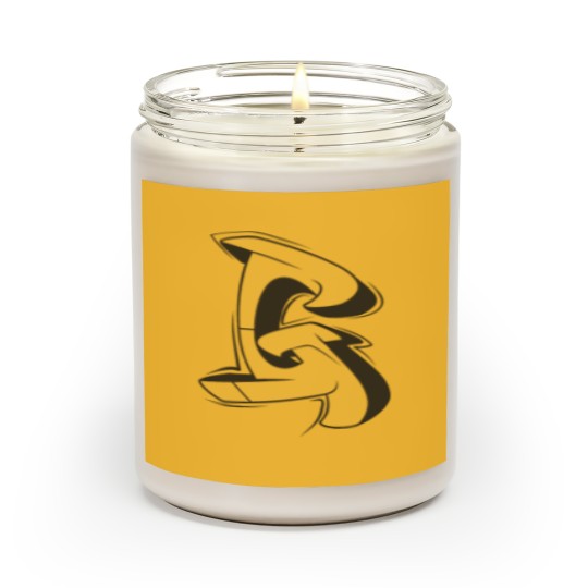 Discover G Graffiti letters initial alphabet gift Scented Candles