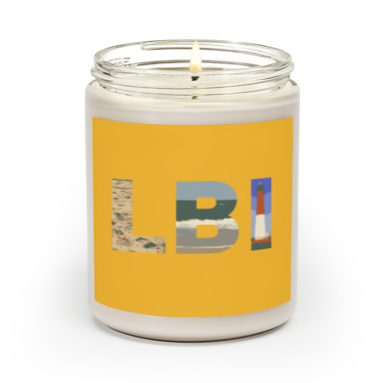 Discover Lbi Long Beach Island Nj Photo Beach Ocean Lightho Scented Candles