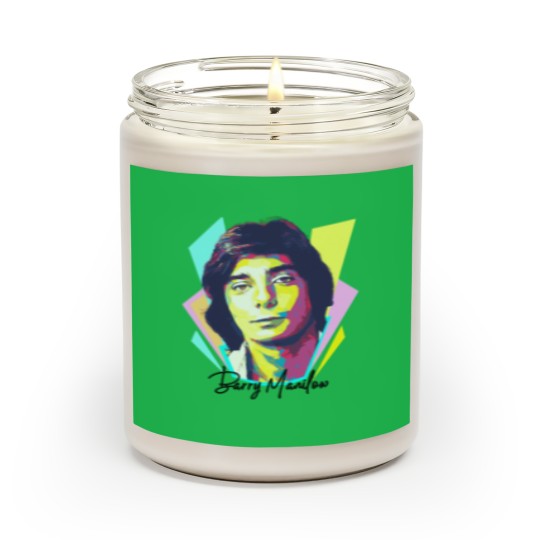 Discover Wpap Pop Art Baraaary Manilow Scented Candles