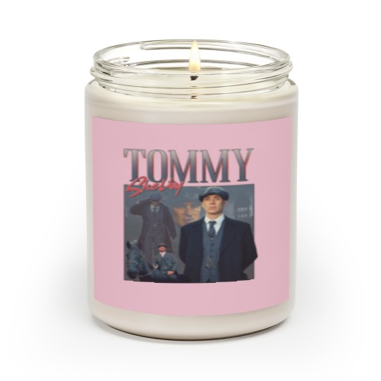 Discover Tommy Shelby Homage Scented Candles Scented Candles Top Peaky TV Show Gift Tom Thomas By Order Cillian Murphy