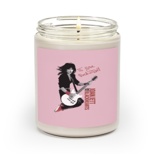 Discover New Joan Jett Rock N Roll Funny Scented Candles Scented Candles