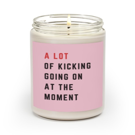 Discover Funny Maternity Scented Candle - A Lot Going On at the Moment