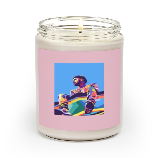 Discover J Cole Wpap Pop Art - J Cole - Scented Candles