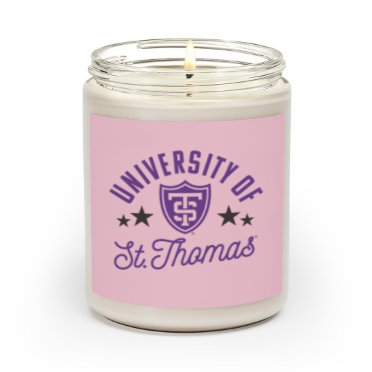 Discover University of St Thomas Tommies Logo Raglan Base Scented Candles