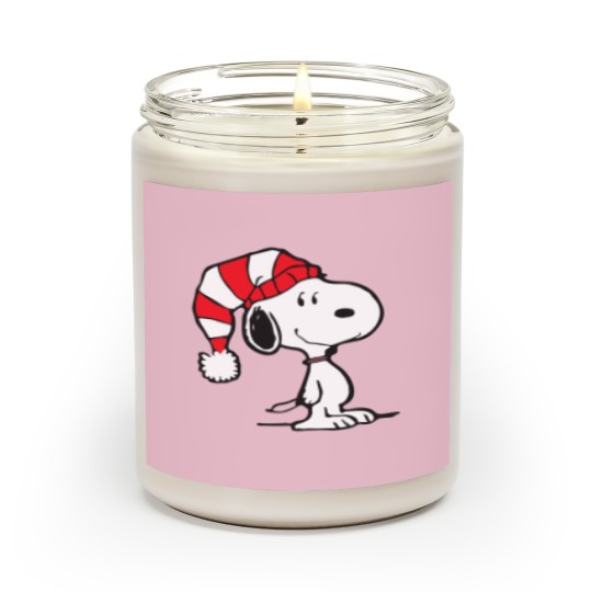 Discover Snoopy Christmas Scented Candles