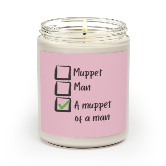 Discover Man2 Muppet Scented Candles