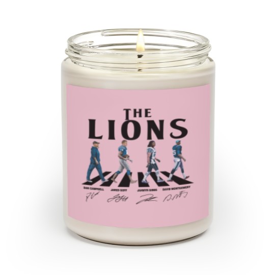 Discover Lions Walking Abbey Road Signatures Football Scented Candles