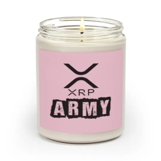 Discover XRP Cryptocurrency Scented Candle