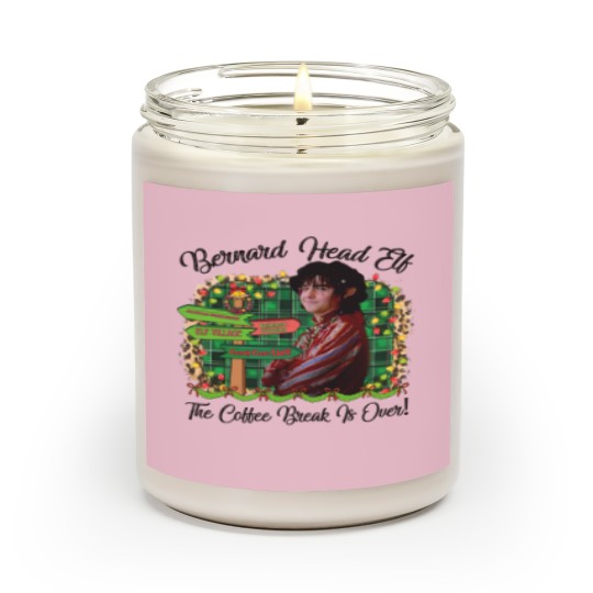 Discover Bernard Head Elf The Coffee Break Is Over The Santa Clause Movie  Scented Candles