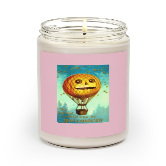 Discover Jack O' Lantern Air Balloon Scented Candles