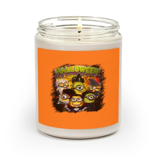 Discover Minions Halloween Scented Candles Unisex Jersey Short Sleeve Scented Candles