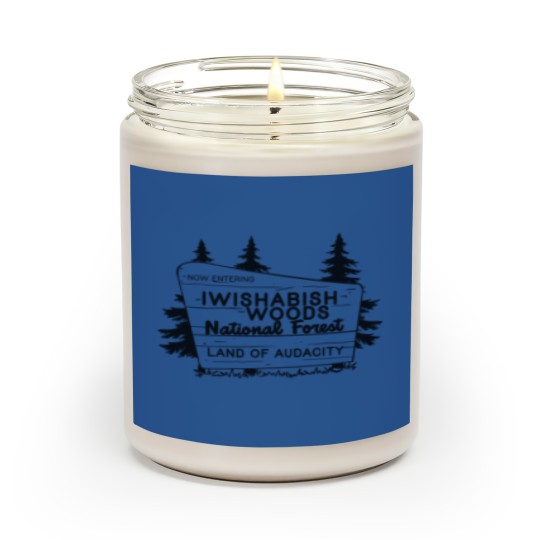 Discover IWishABish Woods Graphic Scented Candles