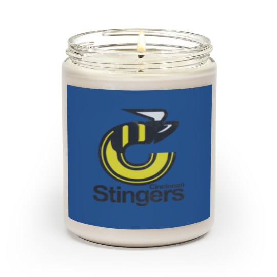 Discover Defunct Cincinnati Stingers Hockey - Ohio - Scented Candles