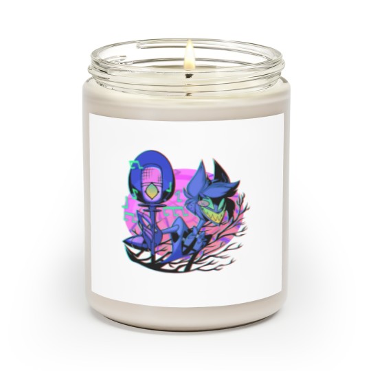 Discover Alastor Hazbin Hotel Scented Candles, Hazbin Hotel Movie Fan Gift