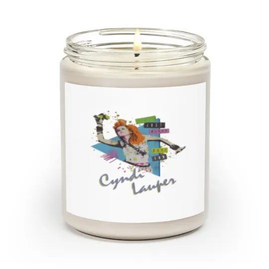 Discover Vintage Cyndi Lauper Girls Just Wanna Have Fun Scented Candles 80S Music Scented Candles