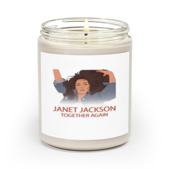 Discover Janet Jackson Tour 2023 Scented Candle