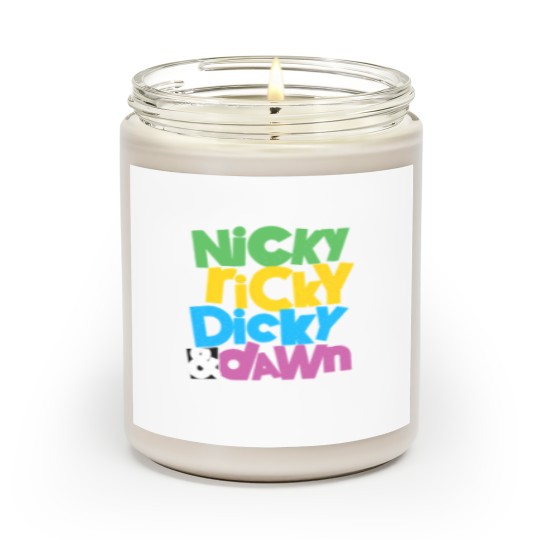 Discover nicky ricky dicky and dawn Scented Candles