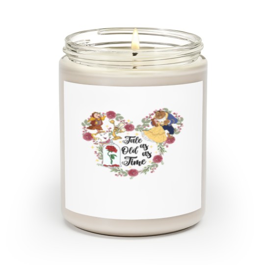 Discover Tale As Old As Time Scented Candles, Beauty Beast Scented Candles,