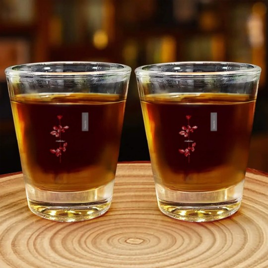 Discover 1990 Depeche Mode World Violator Concert Tour Shot Glasses