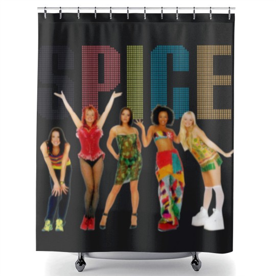 Discover Spice Girls Shower Curtains, Vintage 90s Shower Curtains, Spice Girls Gift, Spice Girls Shower Curtains