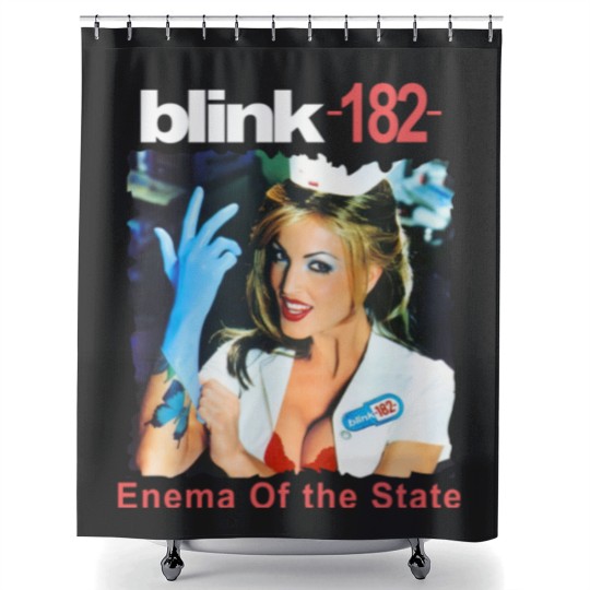 Discover B182 Enema Of The State Album Cover Shower Curtains,  B182 2023 Tour Vintage 90 Shower Curtains
