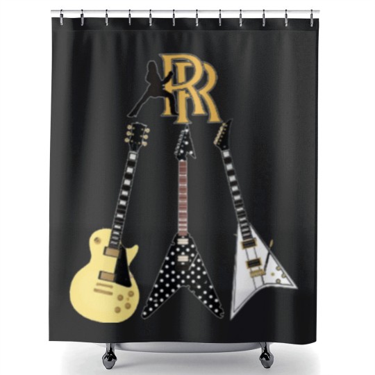 Discover Randy Rhoads Collection Fitted Shower Curtains