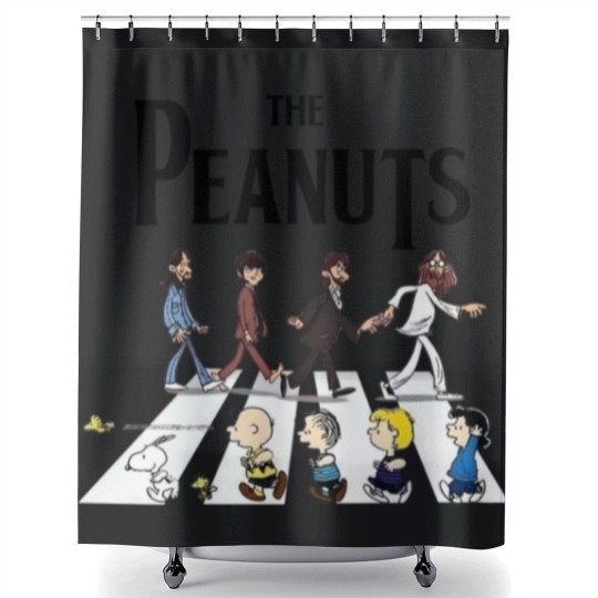 Discover The peanut walking Abbey Road Shower Curtains Shower Curtains