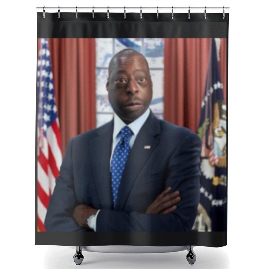Discover Beetle Juice for president Shower Curtains