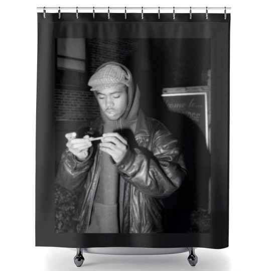 Discover Nas Shower Curtains Hip Hop Vintage Shower Curtains