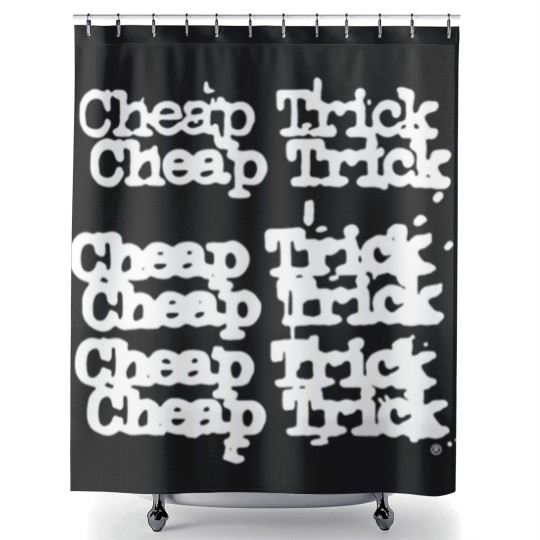 Discover Trick Logo Shower Curtains