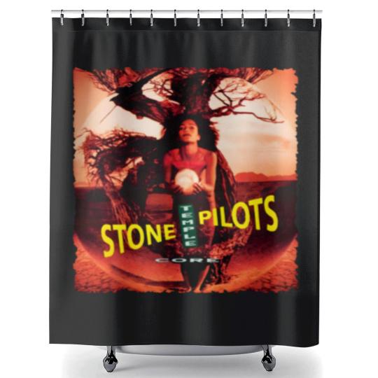 Discover Vintage STP - Stone Temple Pilots - Shower Curtains
