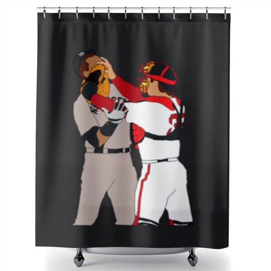 Discover Jason Varitek Alex Rodriguez Brawl Shower Curtains
