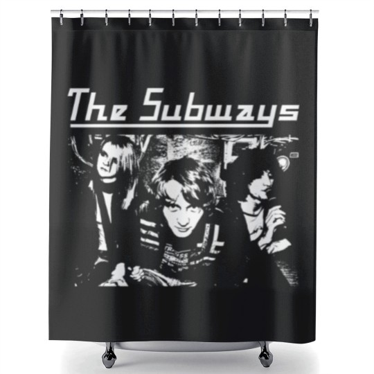 Discover Subways Rock Shower Curtains
