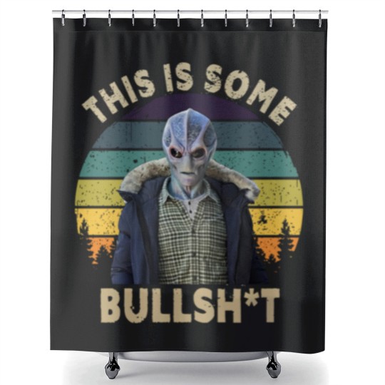 Discover This Is Some Bullsht Shower Curtains