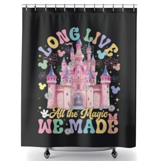 Discover Long Live All The Magic We Made Shower Curtains, Vintage Long Live All The Magic We Made