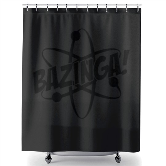 Discover Bazinga Shower Curtains