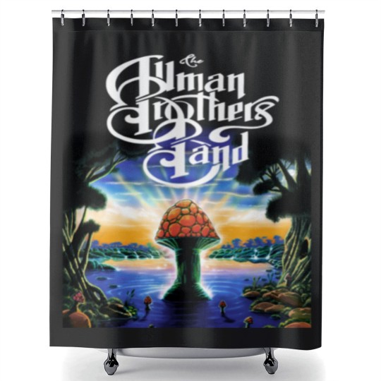 Discover The Allman Brothers Band Shower Curtains, The Allman Brothers Band Vintage Shower Curtains, TABB Shower Curtains, Tabb Tour Shower Curtains, Allman Brothers Shower Curtains, Allman Bros Shower Curtains