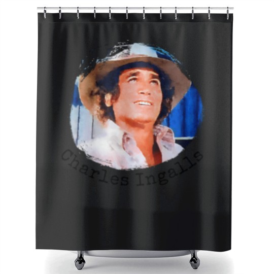 Discover Charles Ingalls Shower Curtains