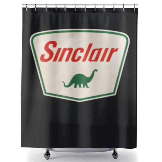 Discover Sinclair Oil vintage logo Shower Curtains