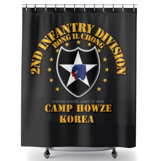 Discover 2nd Infantry Division - Camp Howze Shower Curtains