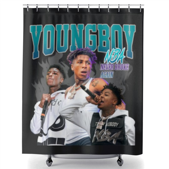 Discover Youngboy Shower Curtains, Vintage Youngboy Shower Curtains, Retro Youngboy Shower Curtains