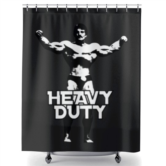 Discover Mike Mentzer Heavy Duty Shower Curtains