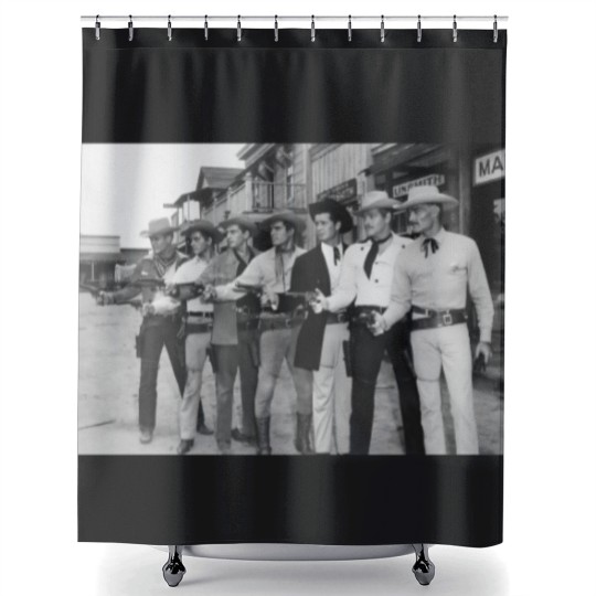 Discover 1950s western tv shows Classic Shower Curtains