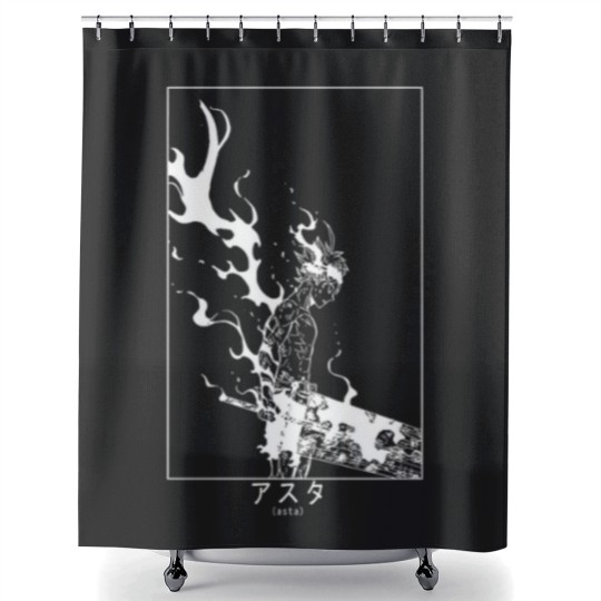 Discover Warrior Asta Shower Curtains