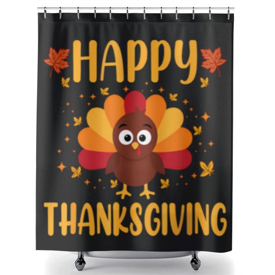 Discover Happy Thanksgiving Shower Curtains Thanksgiving Shower Curtains Family Thanksgiving Shower Curtains Thanksgiving Food Shower Curtains Thanksgiving Vacation Shower Curtains Shower Curtains