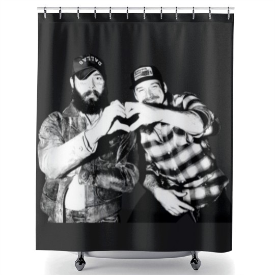 Discover I Had Some Help Wallen And Malone Shower Curtains, Posty And Morgan Had Some Help Shower Curtains
